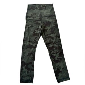 Lululemon Align High-Rise Leggings Size 2 Green Camo
